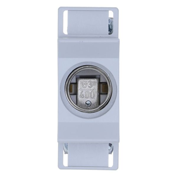 Fuse-base, LV, 63 A, AC 400 V, D02, 1P, IEC, DIN rail mount, suitable wire 2.5 - 25 mm2 image 10