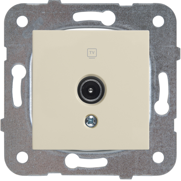 Karre Plus-Arkedia Beige TV Socket Terminated image 1