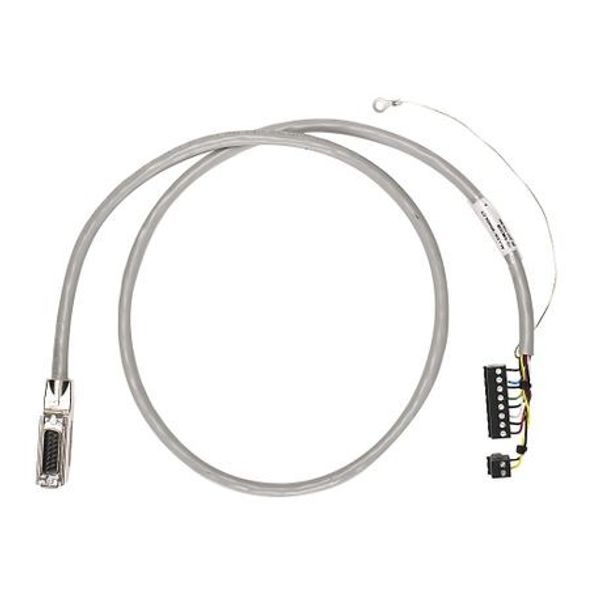 Allen-Bradley 1492-ACABLE025Y Connection Products, Analog Cable, 2.5 m (8.2 ft), 1492-ACABLE(1)Y P-WIRED ANLG image 1