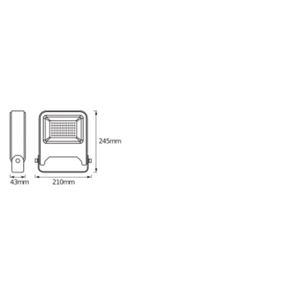 ENDURA® FLOOD Warm White 50 W 3000 K WT image 5