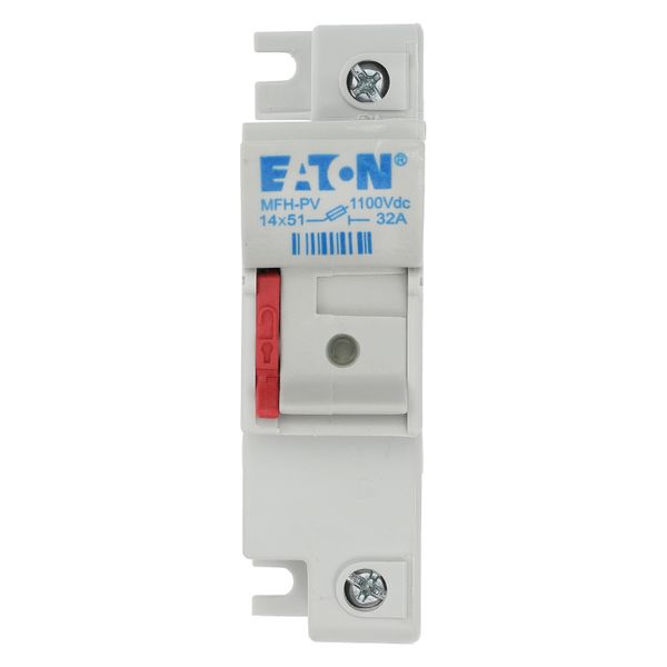 Fuse-holder, high speed, 32 A, DC 1500 V, 14 x 51 mm, 1P, IEC, UL, Neon indicator image 12