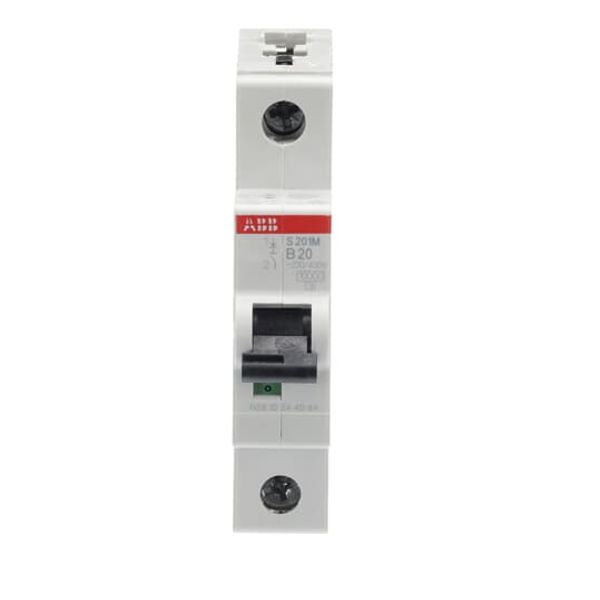 S201M-B20 Miniature Circuit Breaker - 1P - B - 20 A image 4