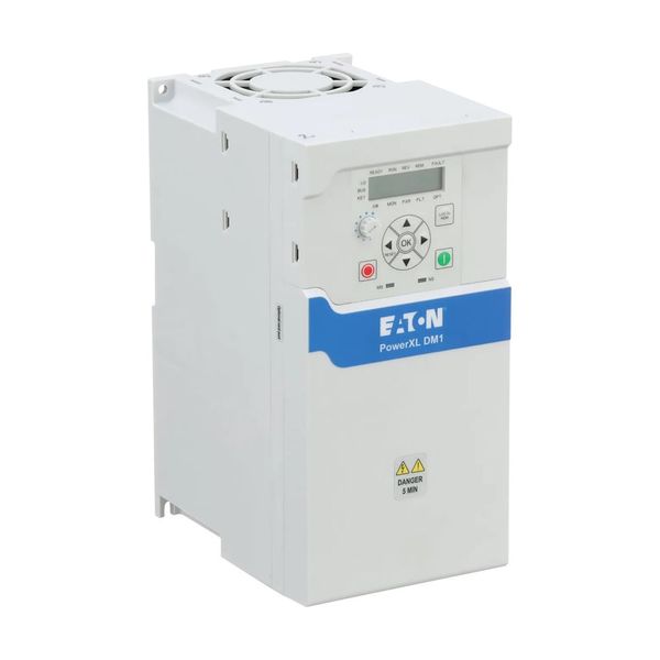 Variable frequency drive, 600 V AC, 3-phase, 13.5 A, 7.5 kW, IP20/NEMA0, 7-digital display assembly, Setpoint potentiometer, Brake chopper, FS3 image 12