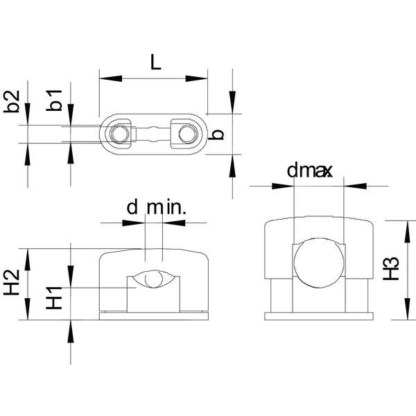 3079 LGR SOM clip  5-13mm image 2