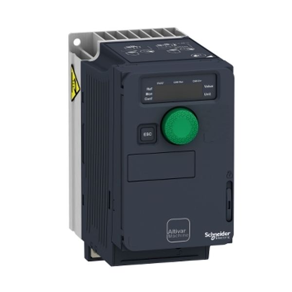 variable speed drive, ATV320, 0.75 kW, 200…240 V, 1 phase, compact image 2
