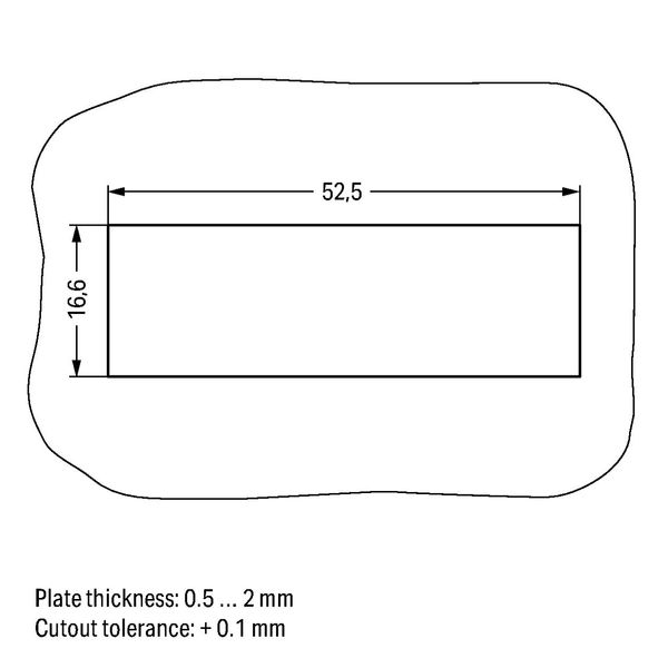 Snap-in plug with direct ground contact 5-pole white image 5