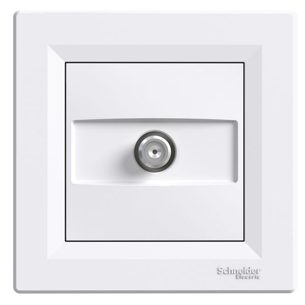 Asfora, SAT socket ending, 1dB, white image 4