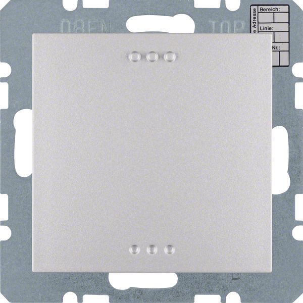 KNX object thermostat, intg bus coupling unit, KNX - B.7, al., matt, l image 1