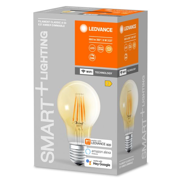 SMART+ WiFi Filament Classic Dimmable 53 6 W/2400 K E27 image 10