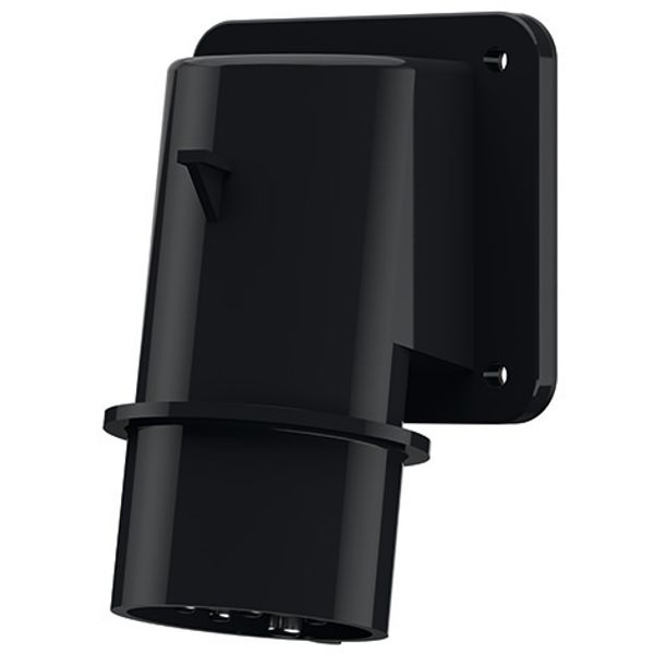 Panel mounted inlet, 16A7p7h500V, IP44 image 2