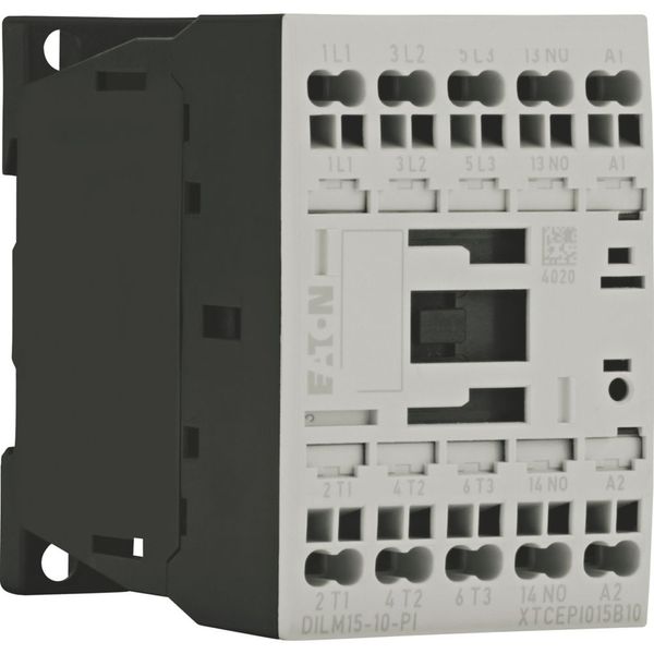 Contactor, 3 pole, 380 V 400 V 7.5 kW, 1 N/O, 24 V 50/60 Hz, AC operation, Push in terminals image 8