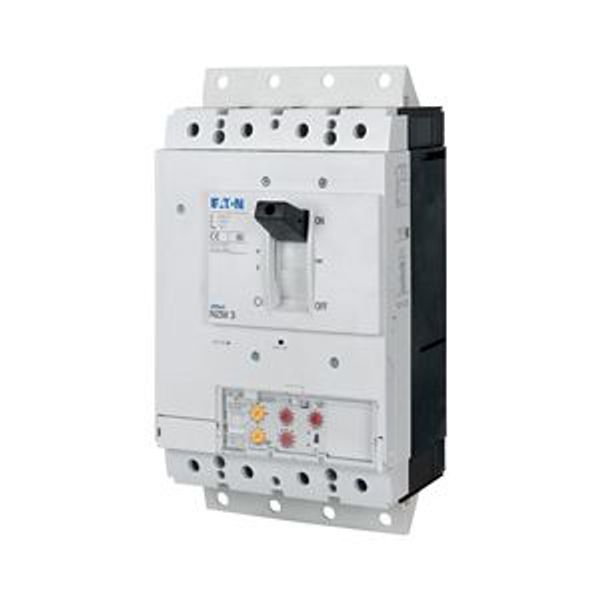 Circuit-breaker, 4 p, 400A, 250A in 4th pole, plug-in module image 2