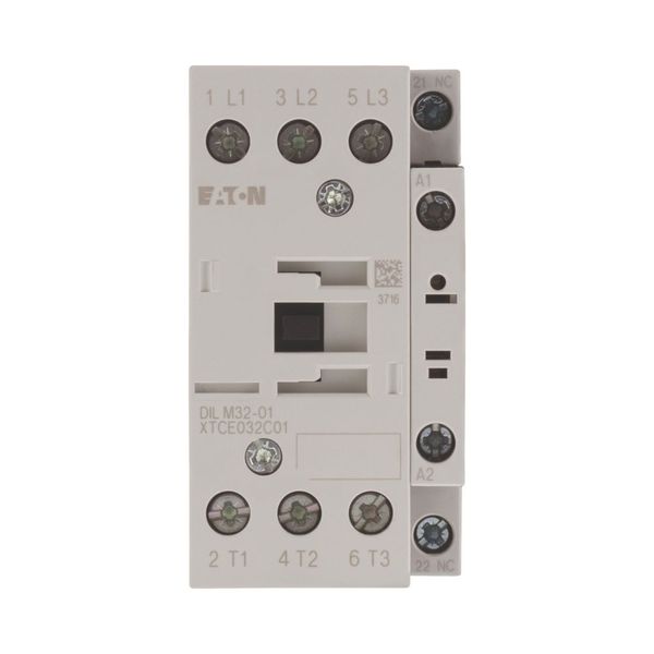 Contactor, 3 pole, 380 V 400 V 15 kW, 1 NC, 110 V 50 Hz, 120 V 60 Hz, AC operation, Screw terminals image 12