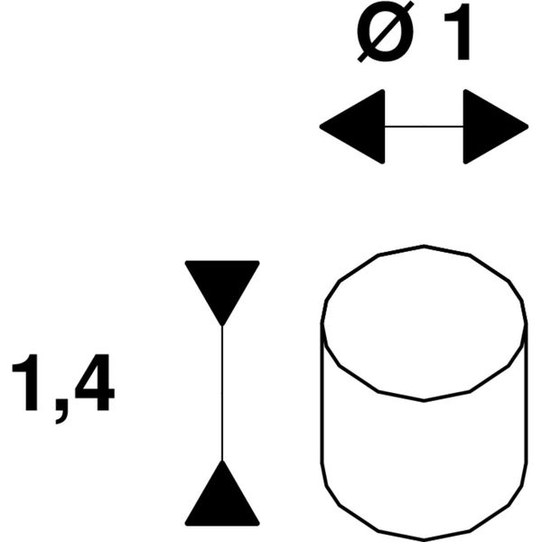 Spacer Set ENOLA SQUARE OUT&ROUND OUT anthracite image 2