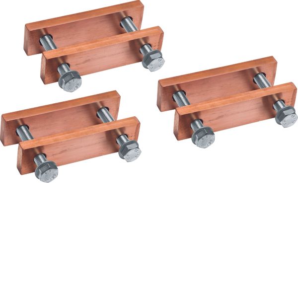 Busbar connector,universN,UST4 for cubical enclosure,1600A,3pole image 1