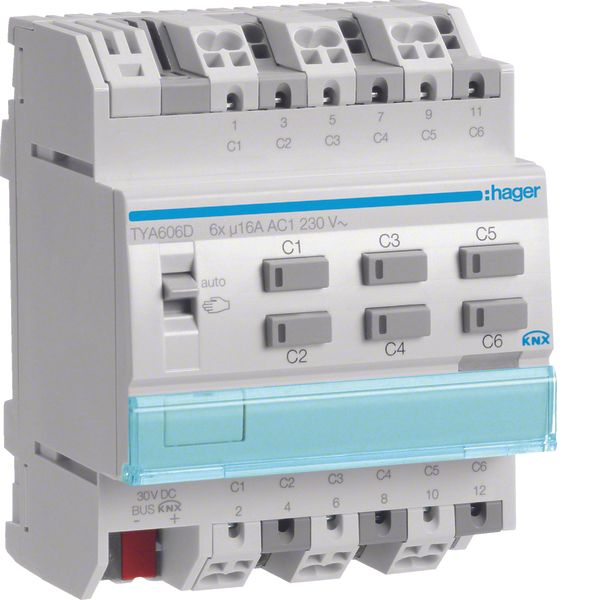 Output 6 -fold 16A C-Load adapted image 1