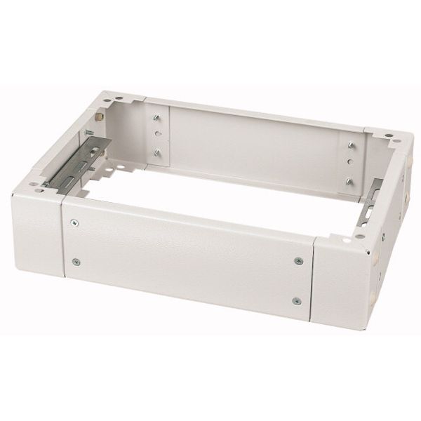 Cable marshalling box for IP54 floor standing distribution boards, HxWxD = 200 x 1000 x 320 mm,  gray image 1