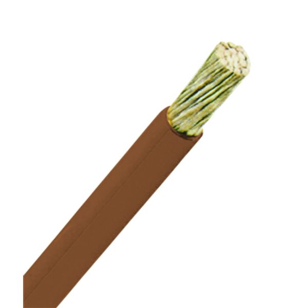 Halogenfree Single Core Wire H07Z-K 1,5 brown, fine-stranded image 1