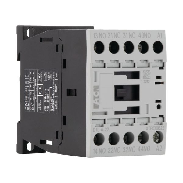 Contactor relay, 110 V DC, 2 N/O, 2 NC, Screw terminals, DC operation image 10