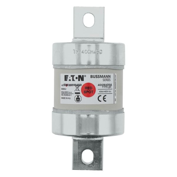 Fuse-link, low voltage, AC 660 V, DC 460 V, BS88/B4, 60 x 137 mm, gM, BS image 10