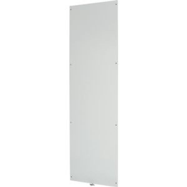 Rear wall closed, for HxW = 2000 x 650mm, IP55, grey image 2