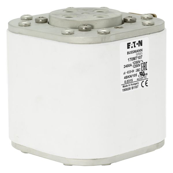 Fuse-link, high speed, 1000 A, AC 1600 V, size 4, 120 x 100 x 132 mm, aR, IEC, single indicator image 16