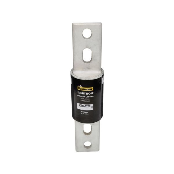 Eaton Bussmann Series KTU Fuse, Current-limiting, Fast Acting Fuse, 600V, 900A, 200 kAIC at 600 Vac, Class L, Bolted blade end X bolted blade end, Melamine glass tube, Silver-plated end bells, Bolt, 2.5, Inch, Non Indicating image 20