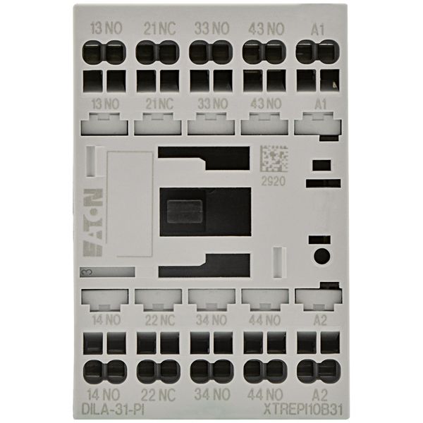 Contactor relay, 42 V 50 Hz, 48 V 60 Hz, 3 N/O, 1 NC, Push in terminals, AC operation image 8