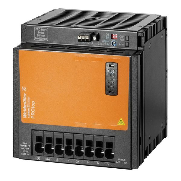 Power supply, 960 W, 40 A @ 60 °C image 1