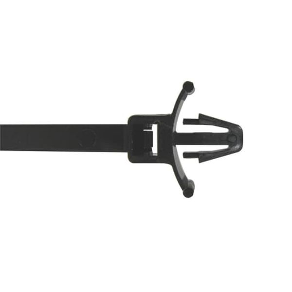 N6NY-009-0-C CBL CLAMP BLK PLAIN EDGE .56 DIA image 3