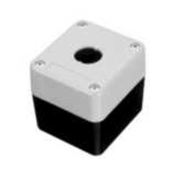 Control box enclosure, one hole, depth 60 mm image 2