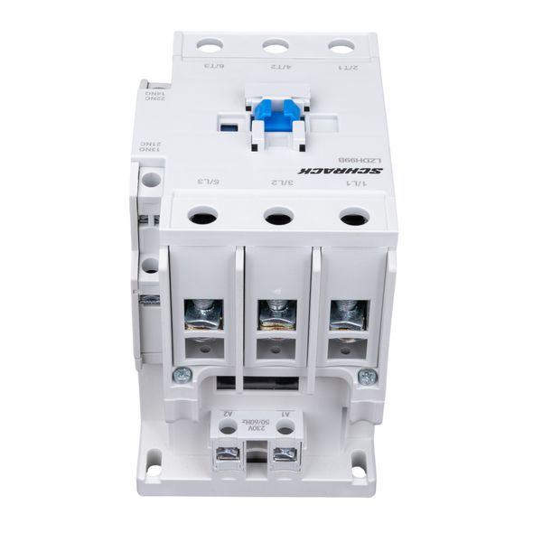 Contactor 3-pole, CUBICO High, 40kW, 100A, 1NO+1NC, 24VAC image 3