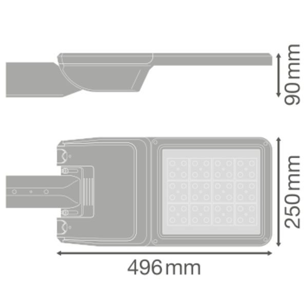 STREETLIGHT FLEX MEDIUM RW35ST P 80W 730 WAL image 19