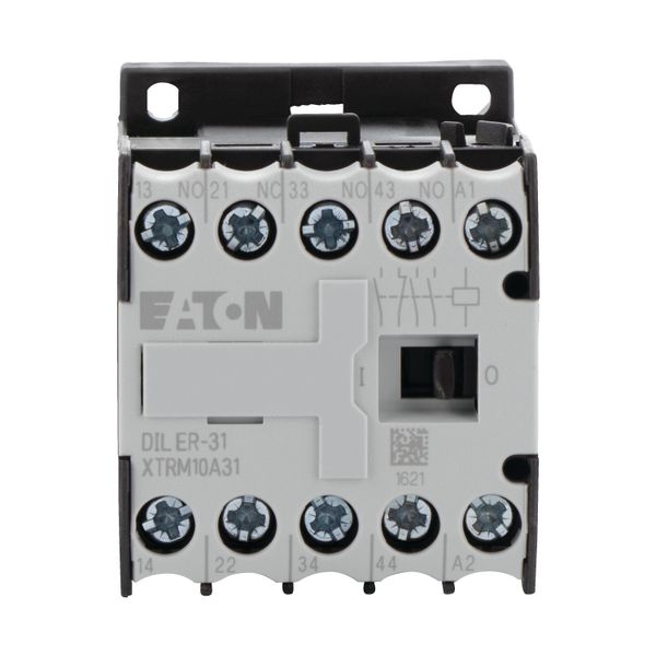 Contactor relay, 220 V 50/60 Hz, N/O = Normally open: 3 N/O, N/C = Normally closed: 1 NC, Screw terminals, AC operation image 8