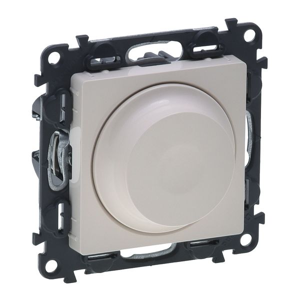 Rotary dimmer Valena Life - 240 V~ - 50 Hz - with cover plate - ivory image 1