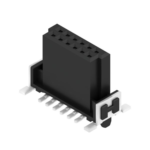 PCB plug-in connector (board connection), 1.27 mm, Number of poles: 12 image 1