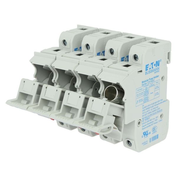 Fuse-holder, low voltage, 50 A, AC 690 V, 14 x 51 mm, 3P + neutral, IEC image 16