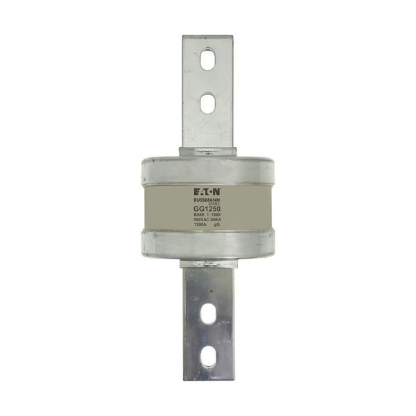 Fuse-link, low voltage, 1250 A, AC 550 V, BS88, BS, IEC image 6