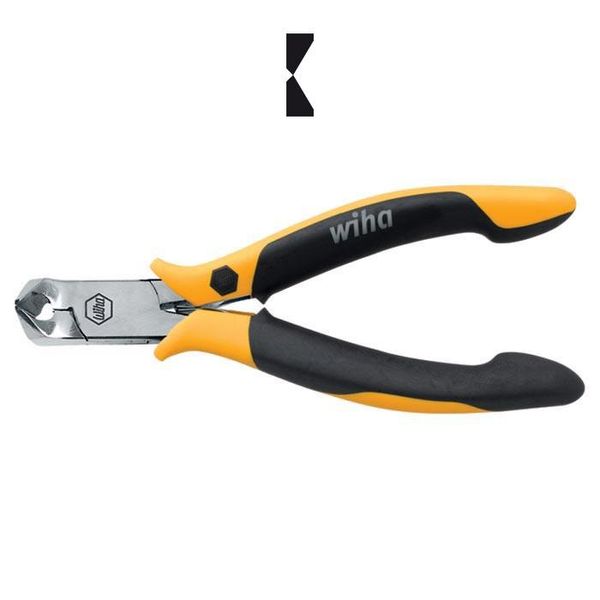 Oblique end cutting nippers Professional ESD 115 mm image 1