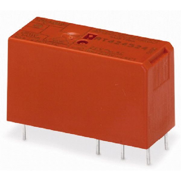 Basic relay Nominal input voltage: 12 VDC 2 changeover contacts image 2