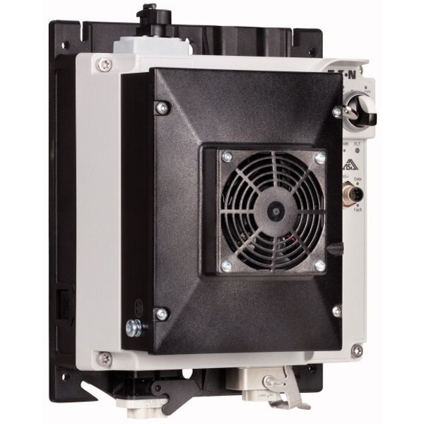 Speed controllers, 8.5 A, 4 kW, Sensor input 4, 400/480 V AC, AS-Interface®, S-7.4 for 31 modules, HAN Q4/2, with manual override switch, with fan image 4