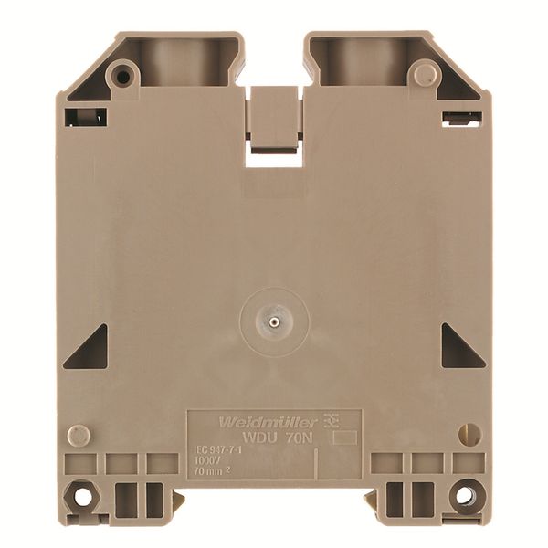 Feed-through terminal block, Screw connection, 70 mm², 1000 V, 192 A,  image 1