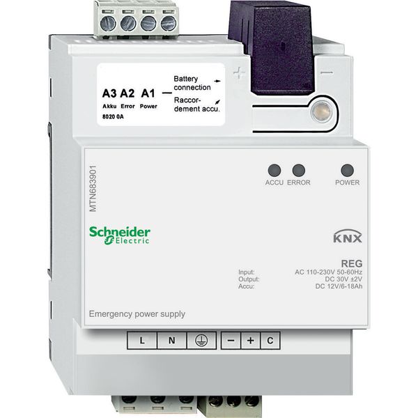 REG emergency power supply, light grey image 1