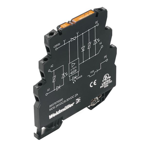 Solid-state relay, with functional earth connection, 24 V DC ±20 %, Va image 1