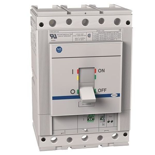 Allen-Bradley, 140MG - Motor Circuit Protectors, K frame, 35..65 kA at 480V, MCP (magnetic only), Rated Current 400 A image 1