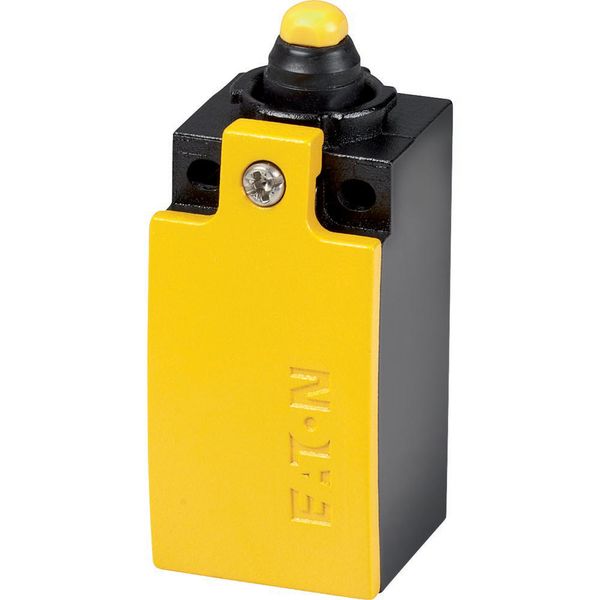 Safety position switch, LS(M)-…, Rounded plunger, Basic device, expandable, 2 N/O, Yellow, Metal, Cage Clamp, -25 - +70 °C image 7