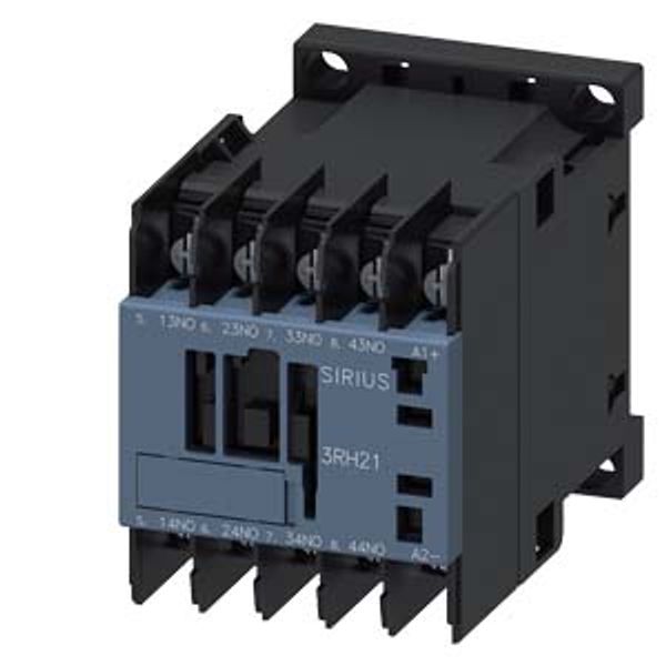 Coupling contactor relay, 4 NO, 24 ... image 1