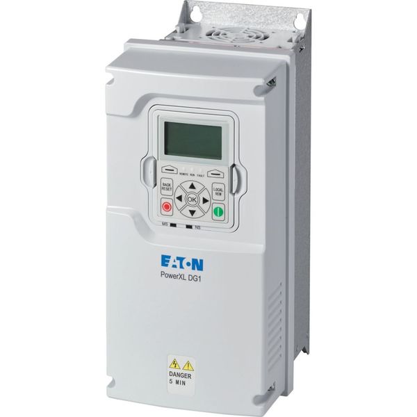 Variable frequency drive, 400 V AC, 3-phase, 5.6 A, 2.2 kW, IP21/NEMA1, Brake chopper, DC link choke image 3