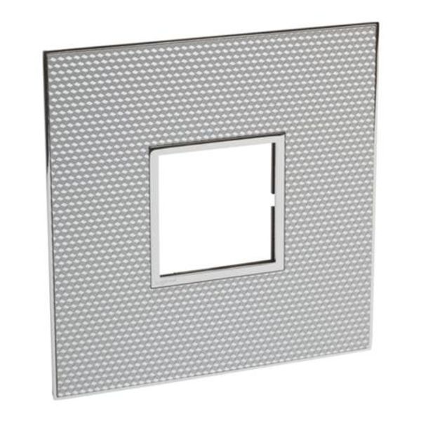 American and South African standard plate Arteor square version 2 modules for 4''x4'' box - signature cube image 1