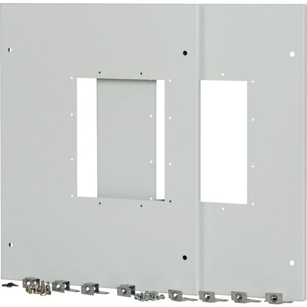 Front cover, 2x IZMX16, fixed mounted design, W=1000mm image 3